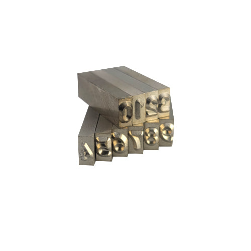 1/8" Steel Type 0-9 Set