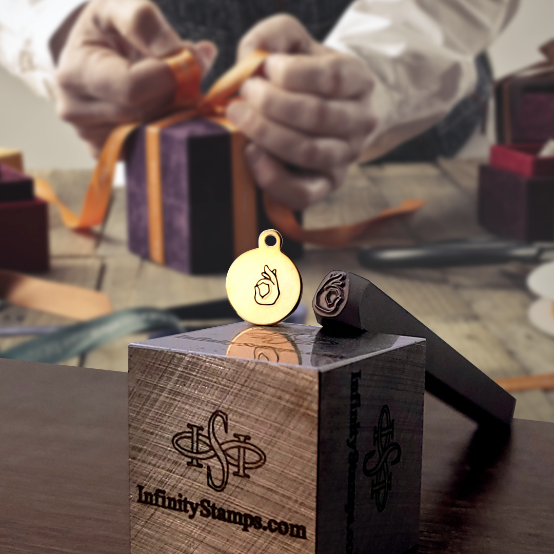 Infinity Stamps, Inc. Custom Straight Jewelry Stamps Infinity