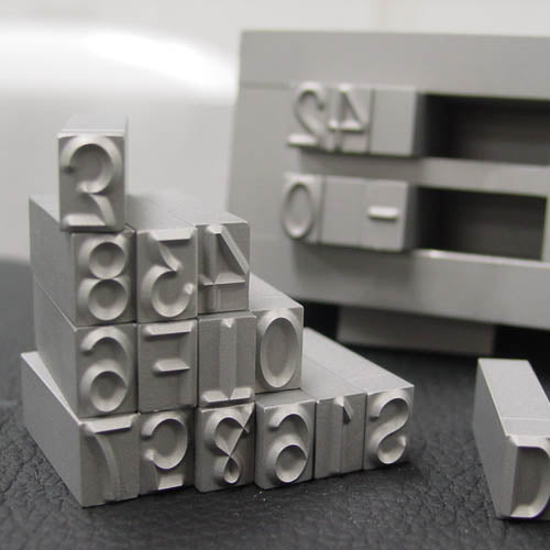 Custom Number Steel Type