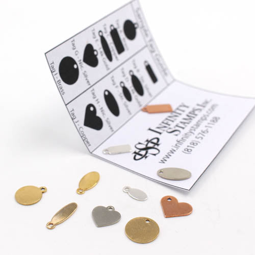 Jewelry Tag Samples and Style Guide