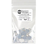 Sterling Silver Jewelry Tag G - 100 Pack