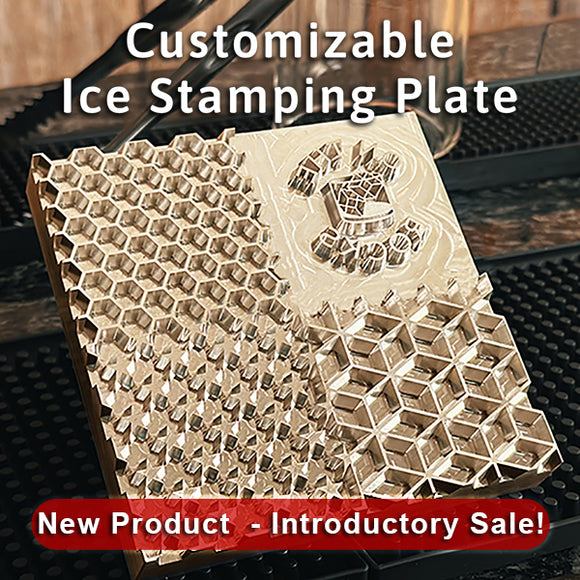 Customizable Ice Stamping Plate
