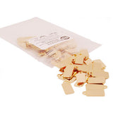 Bag of 14k Gold Plated Jewelry Tags in style C