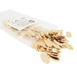 Bag of 14k Gold Plated Jewelry Tags in style H