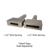 Steel Type Holder for 1/16" - 3/16" Characters