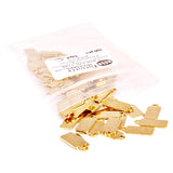 Bag of Brass Jewelry Tags in style C