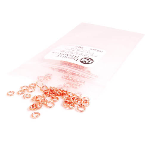 Image of Copper Jump Rings - 100 Pack