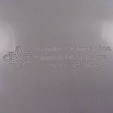 Impression made using Custom Steel Plate Stamp for Marking Plastic