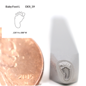 Design Stamp - Baby Foot L - Design 39