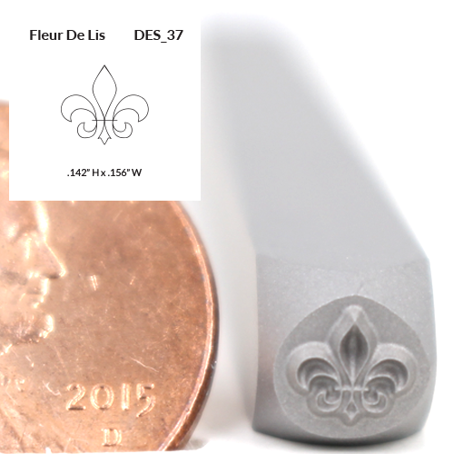 Design Stamp - Fleur De Lis - Design 37