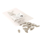 Bag of Nickel Silver Jewelry Tags in style F