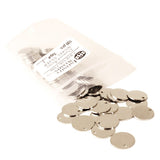 Bag of Nickel Silver Jewelry Tags in style I
